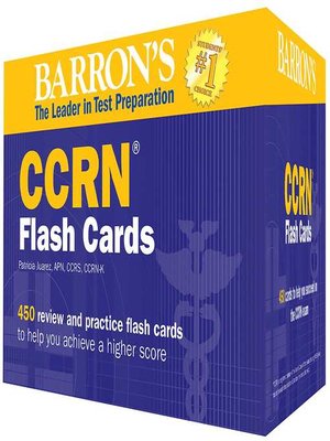 cover image of CCRN Exam Flash Cards